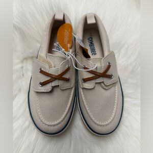 Gymboree kids Tan Canvas Boat Shoes